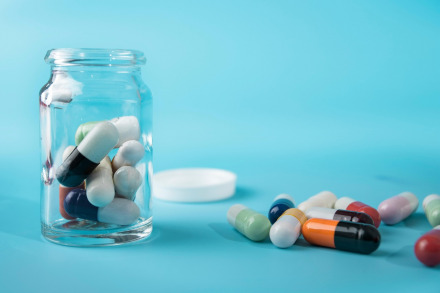 vitamin supplement bottle